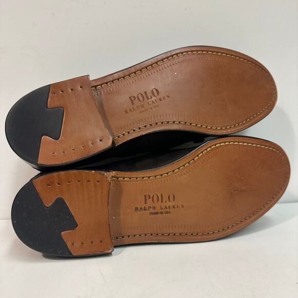 NWOT Rancourt & Co. x Polo Ralph Lauren Brown Suede Tassel Loafer Maine USA 8.5 - Picture 2 of 11